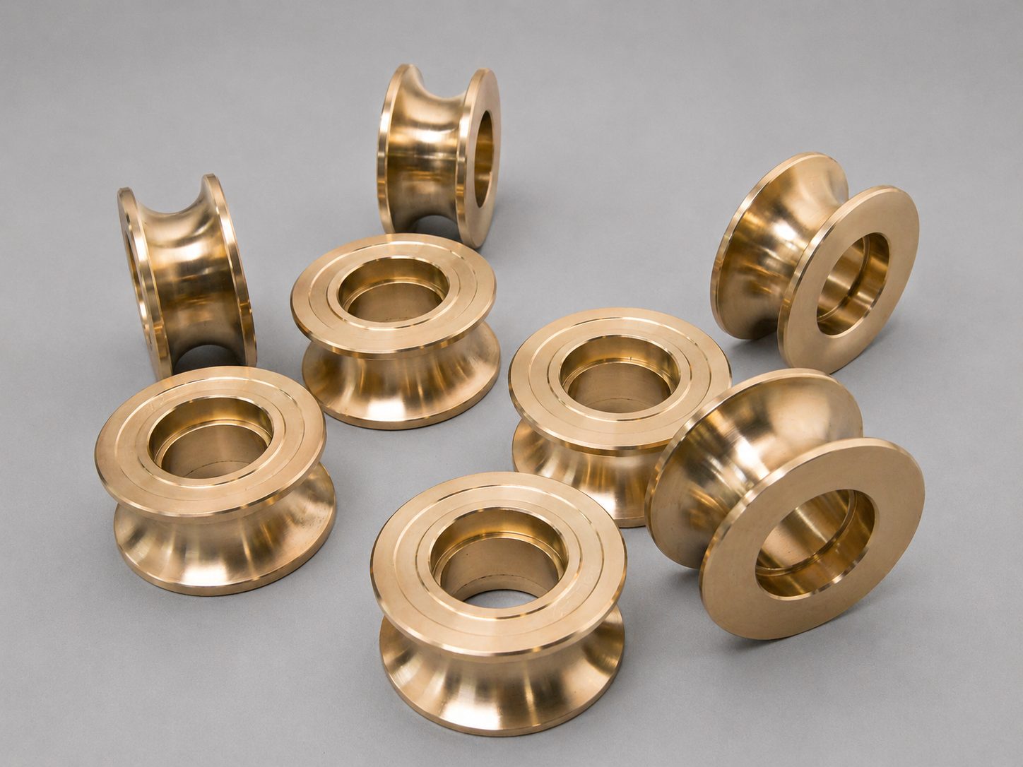 Turned assemblies and thermowells